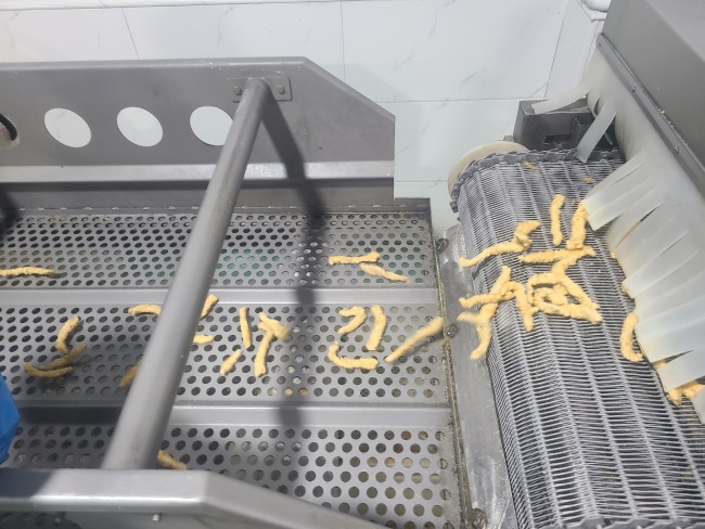 雙螺旋速凍機速凍小酥肉